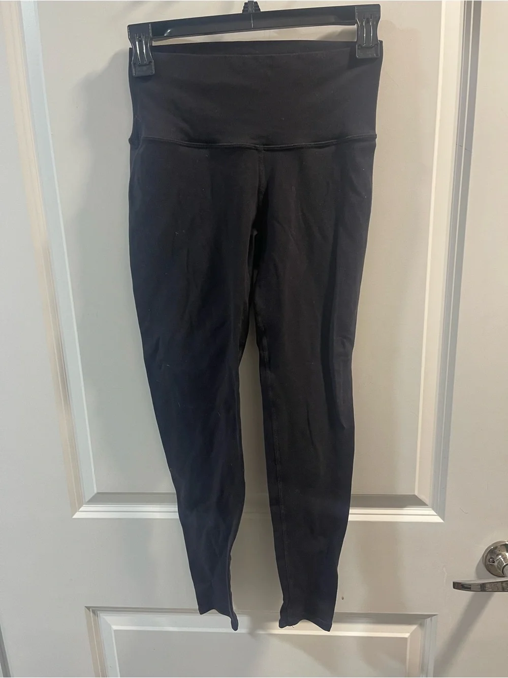 ALO Yoga Black High-Rise Leggings No Size Tags